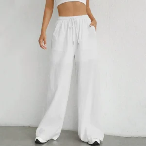Women’s High Waisted Wide Leg Palazzo Pants Casual Loose Workwear