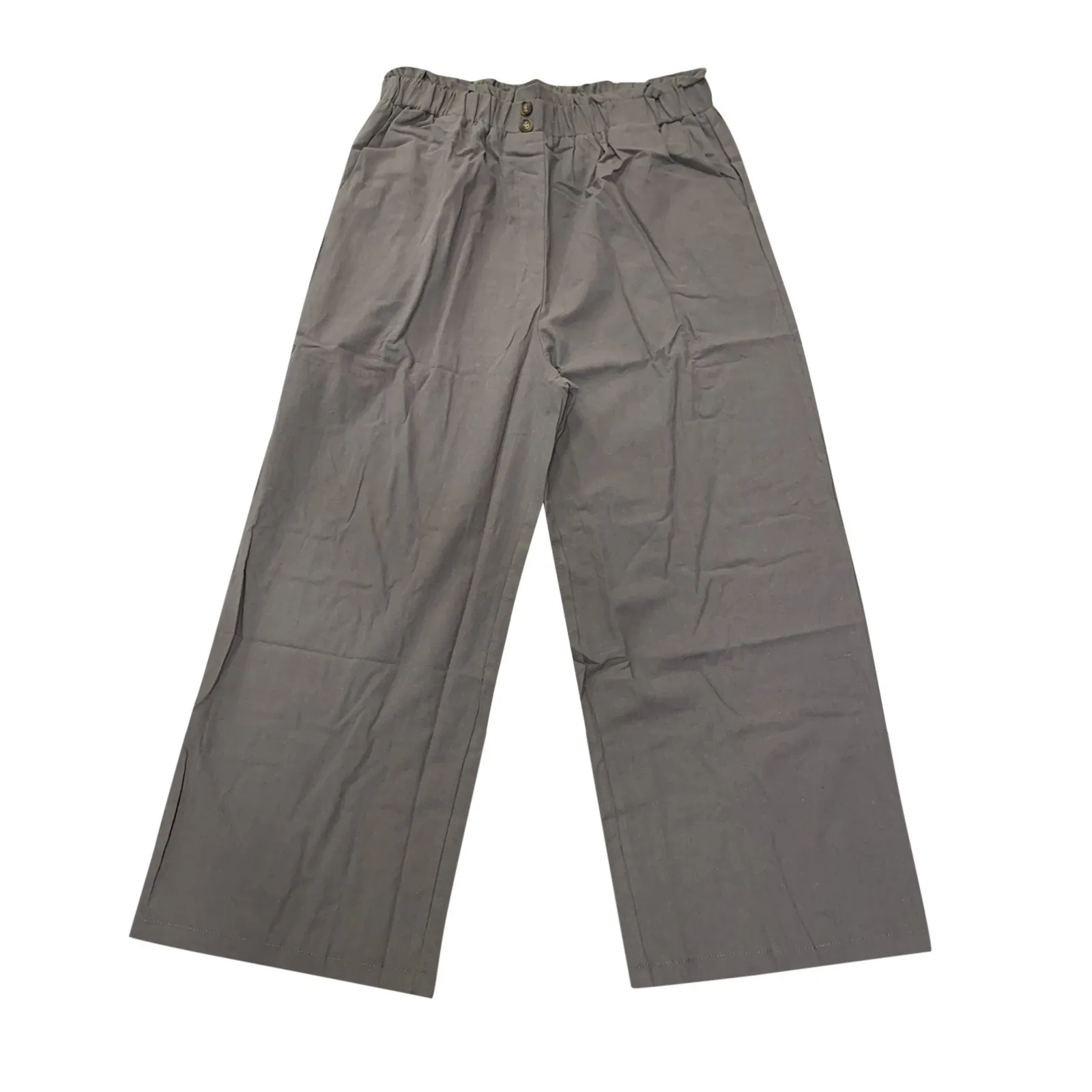 Casual Capri Pants For Women Summer Cotton Linen Beach Streetwear Trousers - Image 3